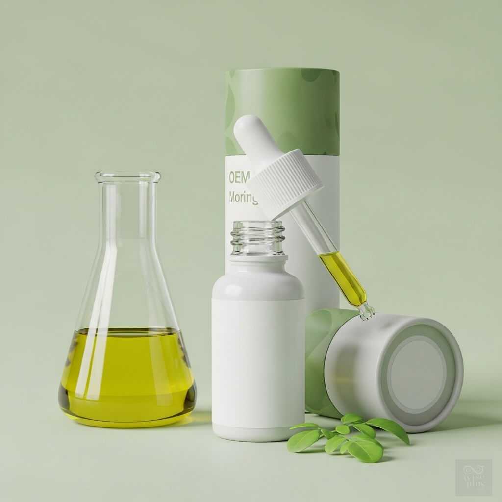 ผลิตภัณฑ์ดูแลผิวสูตรน้ำมันมะรุมสำหรับสร้างแบรนด์