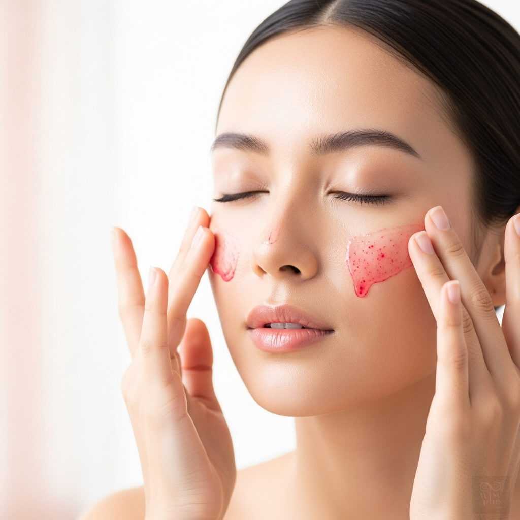 ผลิตภัณฑ์สกินแคร์สูตรน้ำมันทับทิมสำหรับผิวอ่อนเยาว์