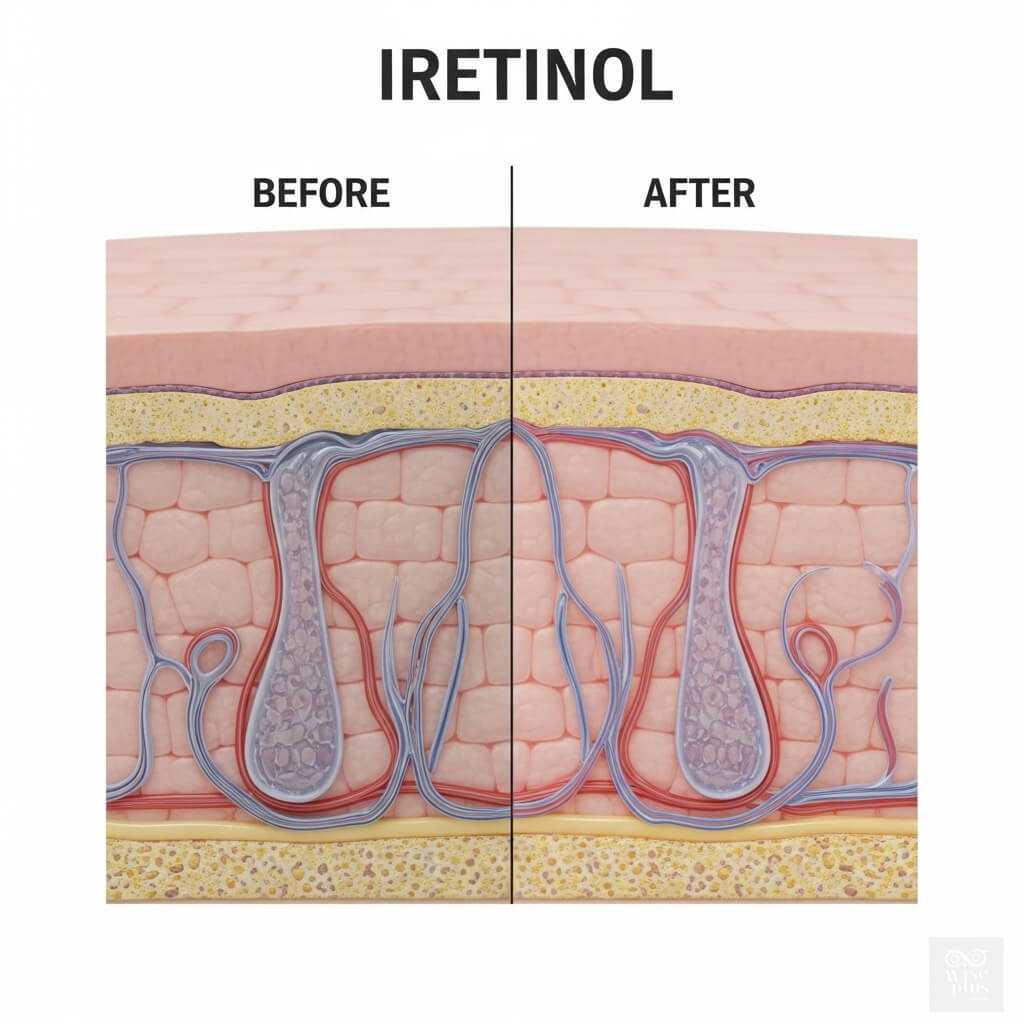 กลไกการทำงานของน้ำมันเรตินอลบนผิว