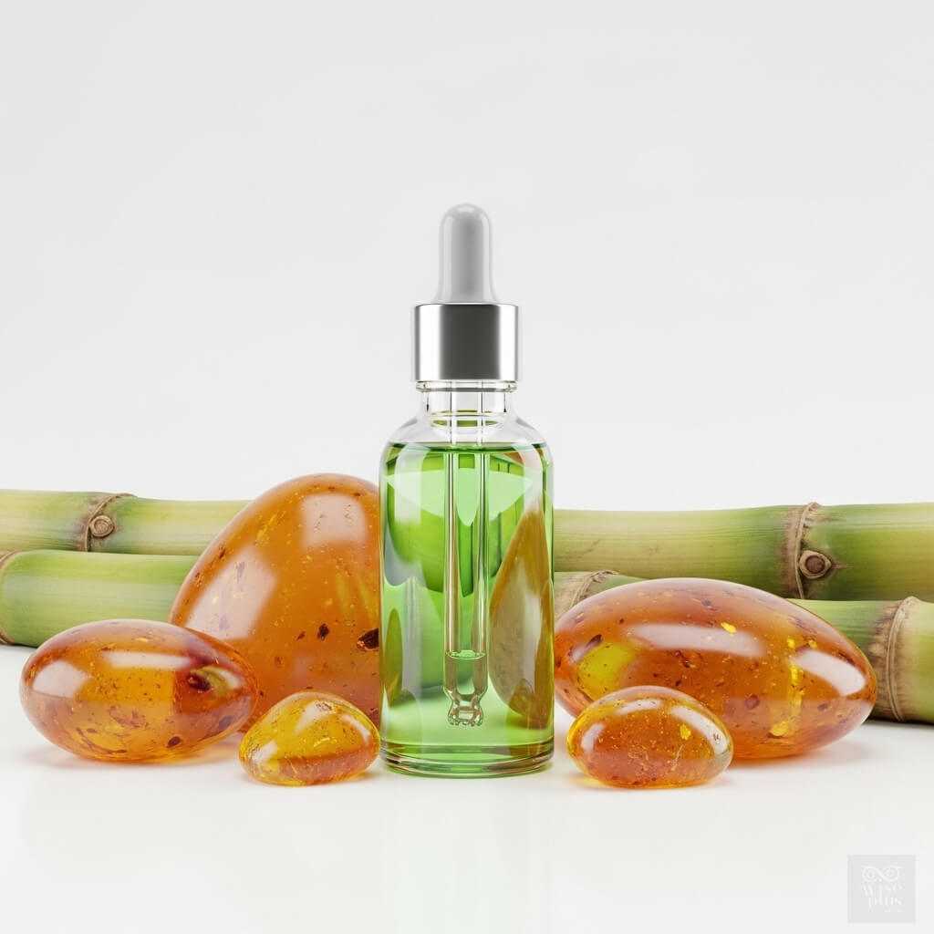 สารสกัด Succinic Acid จากการหมักชีวภาพและอำพัน