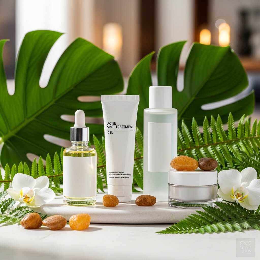 ผลิตภัณฑ์สกินแคร์ที่มีส่วนผสม Succinic Acid