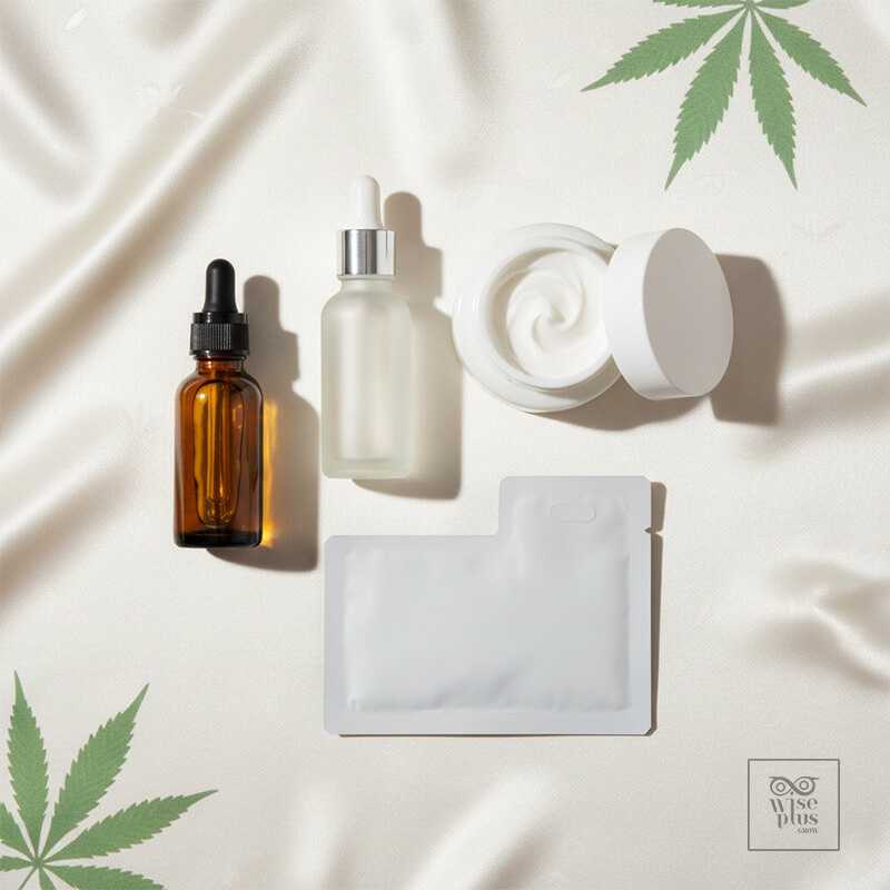 ประเภทสกินแคร์ CBD เซรั่มครีมมาส์กและออยล์