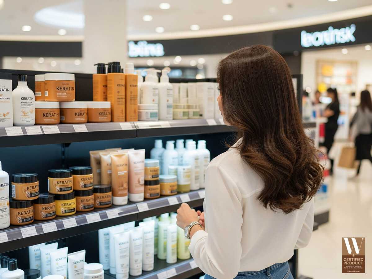 การเลือกสูตรเคราตินให้ตรงกับสภาพเส้นผม