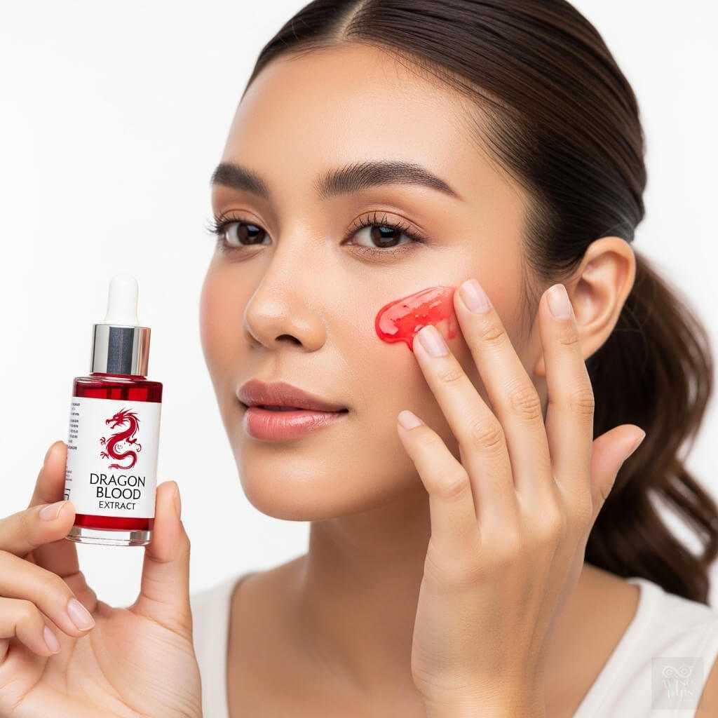 เซรั่มและสครับจากสารสกัดต้นเลือดมังกร