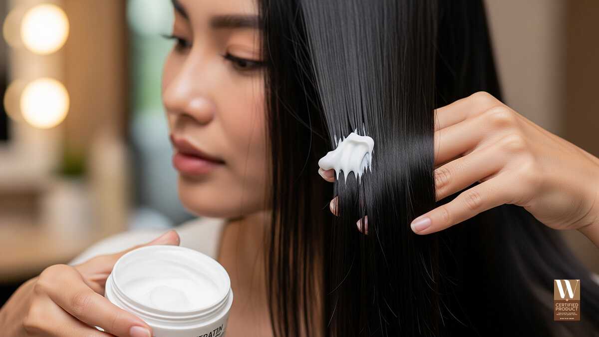 สรุปข้อมูลเคราตินหมักผมและประเภทเคราตินที่นิยมใช้