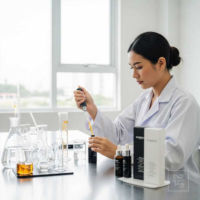 โรงงานผลิตเซรั่มโสมดำทองคำแบบ OEM มาตรฐาน GMP