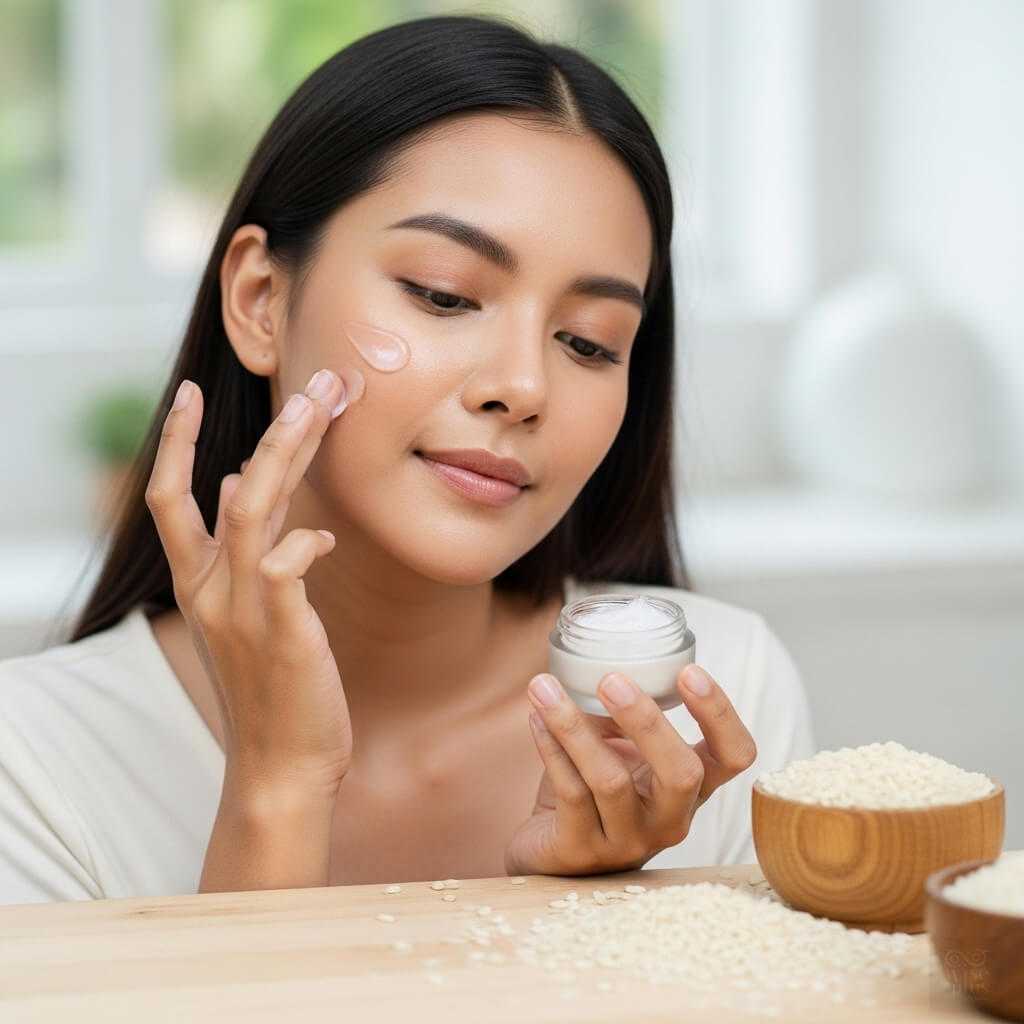 สารสกัดข้าวหอมมะลิไทยช่วยเพิ่มความชุ่มชื้นผิว