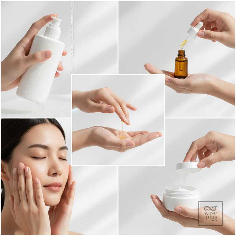 น้ำมันอาร์แกนโจโจ้บาโรสฮิปสควาลีนเมล็ดองุ่นสำหรับผิวหน้า