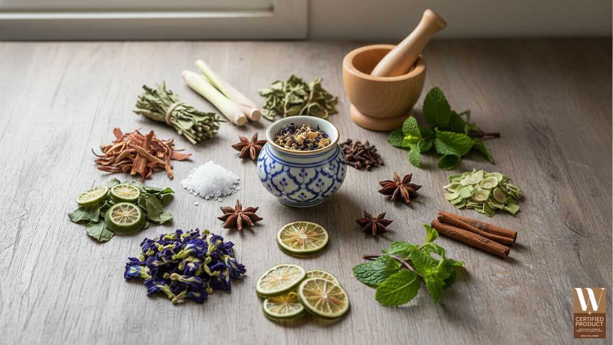 ส่วนผสมสมุนไพรในยาดมยอดนิยมและสรรพคุณที่พบได้บ่อย