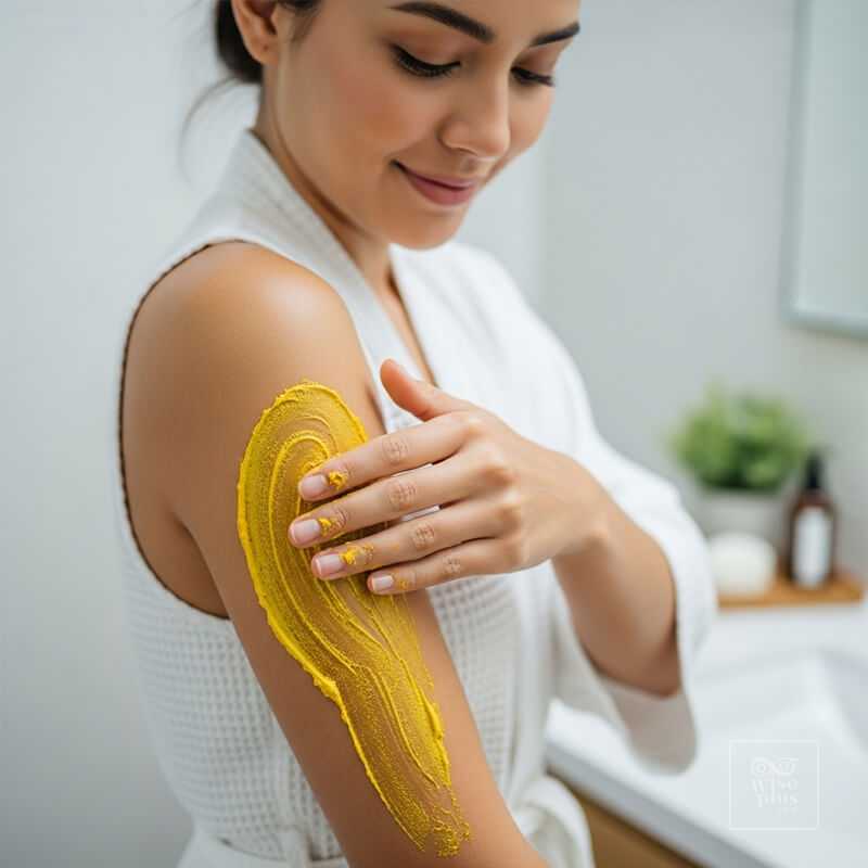 ขั้นตอนการใช้สครับขมิ้นอย่างถูกวิธี