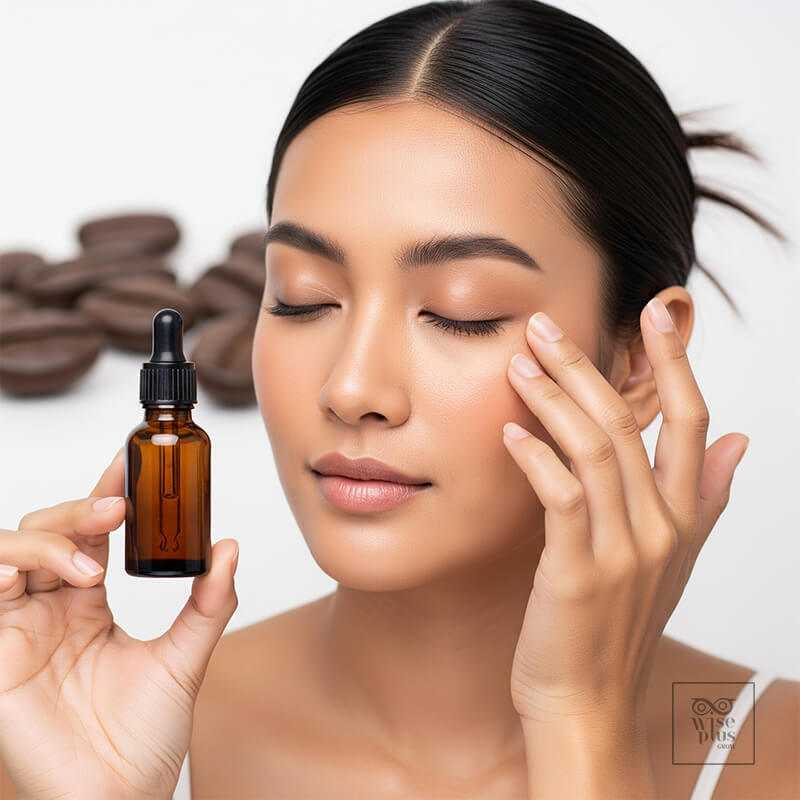 อายเซรั่มคาเฟอีนช่วยลดบวมใต้ตาและความหมอง