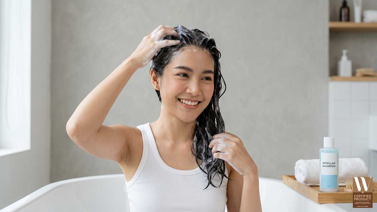 วิธีใช้ไมเซลล่าวอเตอร์หรือแชมพูไมเซลล่าให้สะอาด