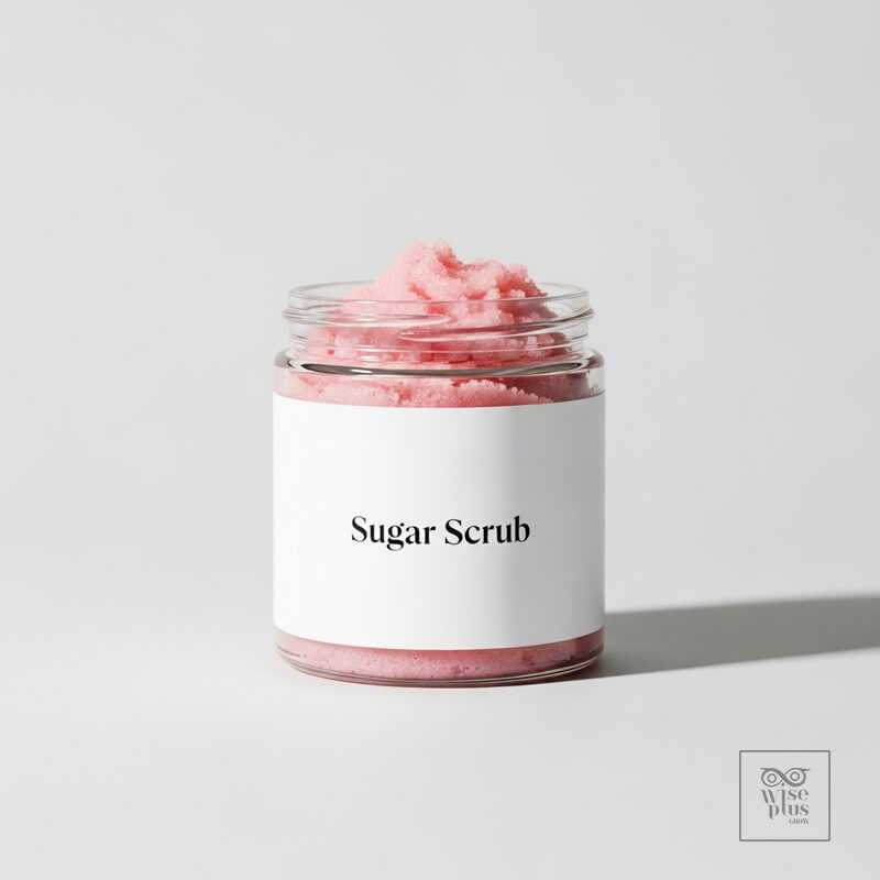 สครับน้ำตาลช่วยผลัดเซลล์ผิวและเติมความชุ่มชื้น