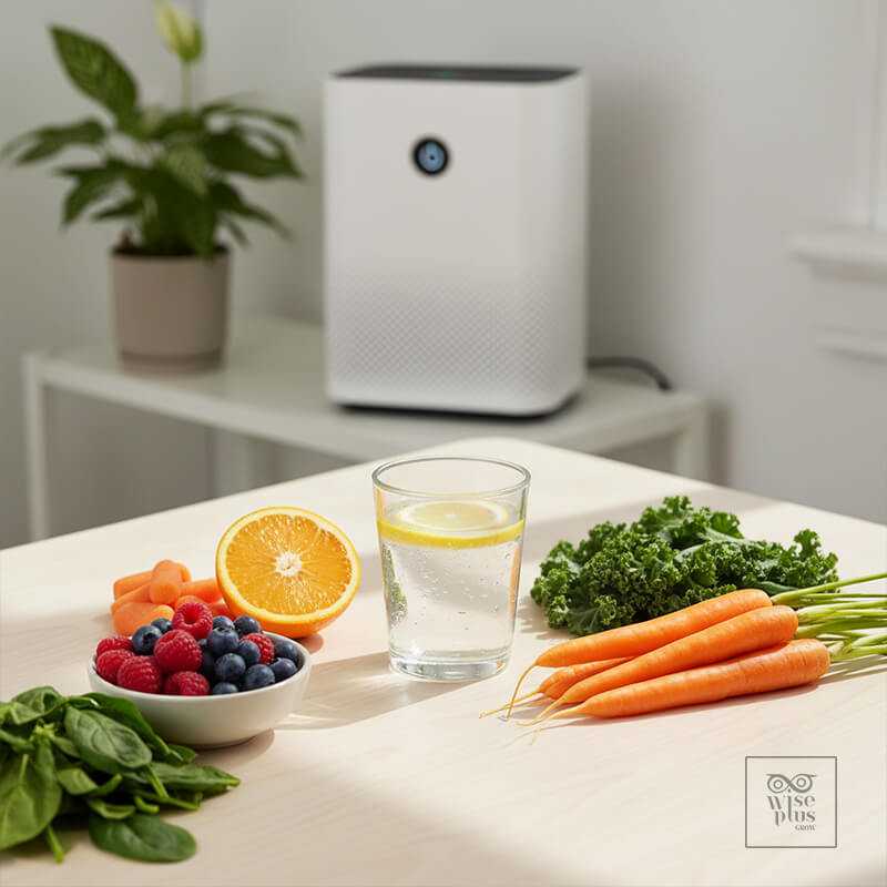อาหารต้านอนุมูลอิสระช่วยปกป้องผิวจาก PM2.5