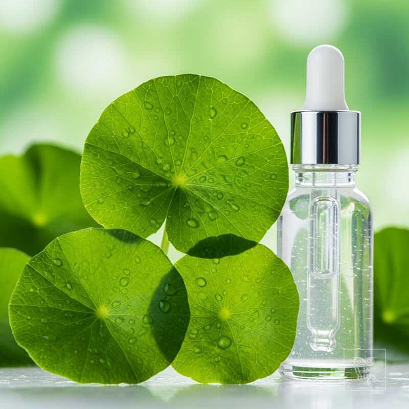 ประโยชน์ของใบบัวบกต่อผิวแพ้ง่าย