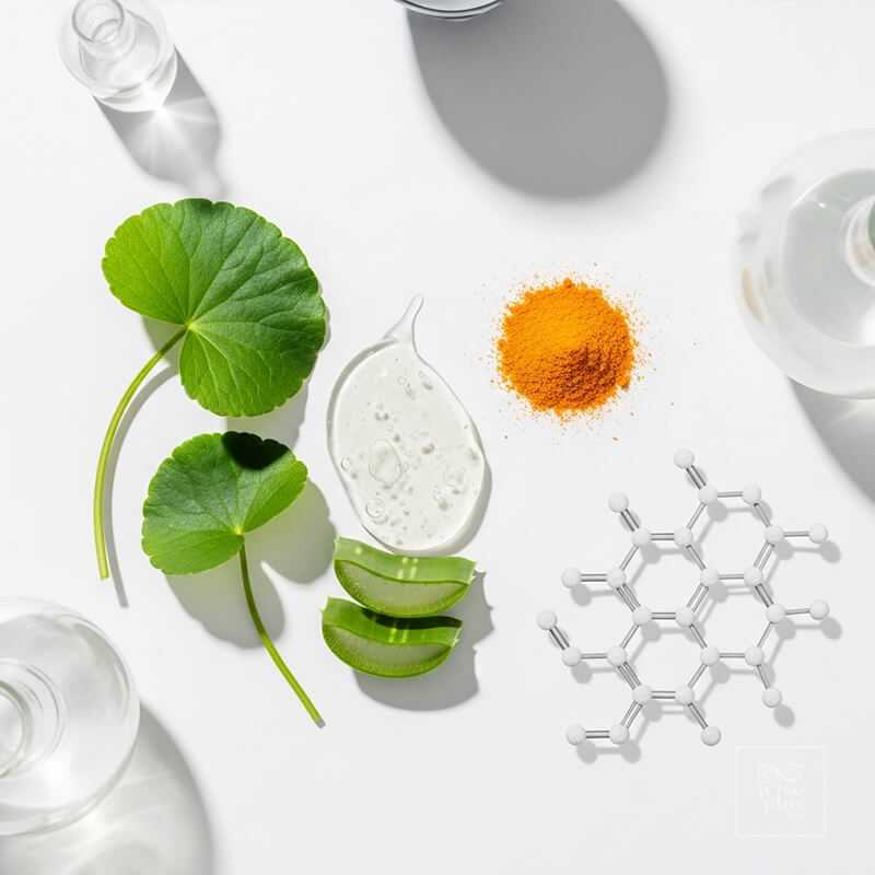 สูตรเซรั่มใบบัวบกยอดนิยมในระบบ OEM