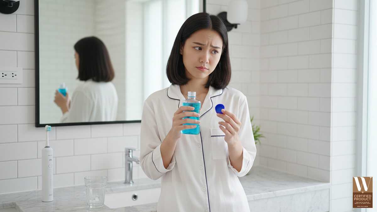 ทำไมต้องใช้น้ำยาบ้วนปากเพื่อสุขภาพช่องปาก