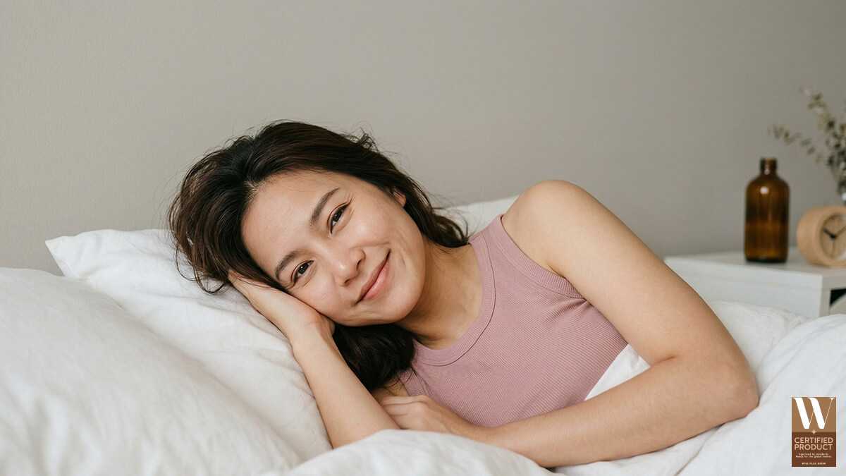 นอนหงายแล้วยังมีริ้วรอยได้