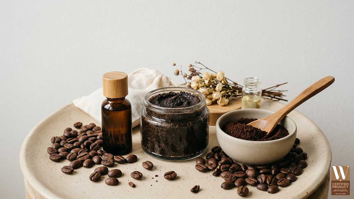 กาแฟยังเป็นส่วนผสมยอดนิยมในบอดี้แคร์