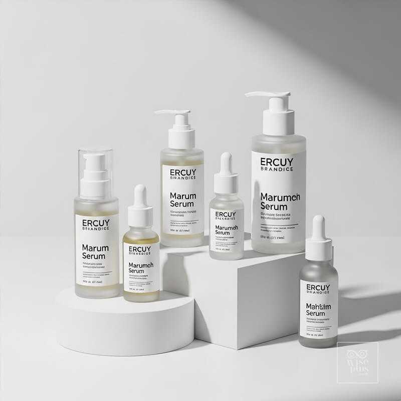 ตัวอย่างบรรจุภัณฑ์เซรั่มที่ออกแบบเฉพาะแบรนด์