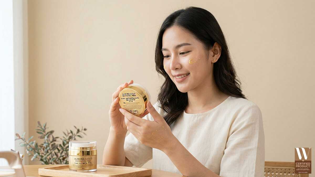 วิธีอ่านฉลากครีมผสมทองคำให้เป็นก่อนเลือกใช้