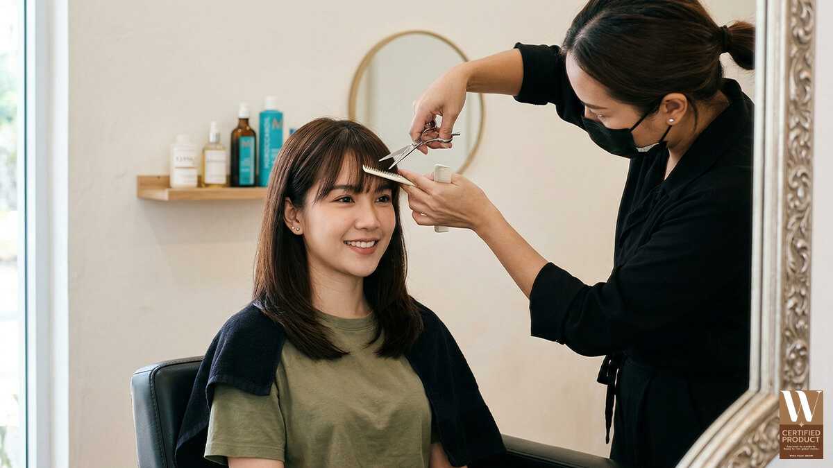 ตัดผมหน้าม้าอย่างไรให้สวย