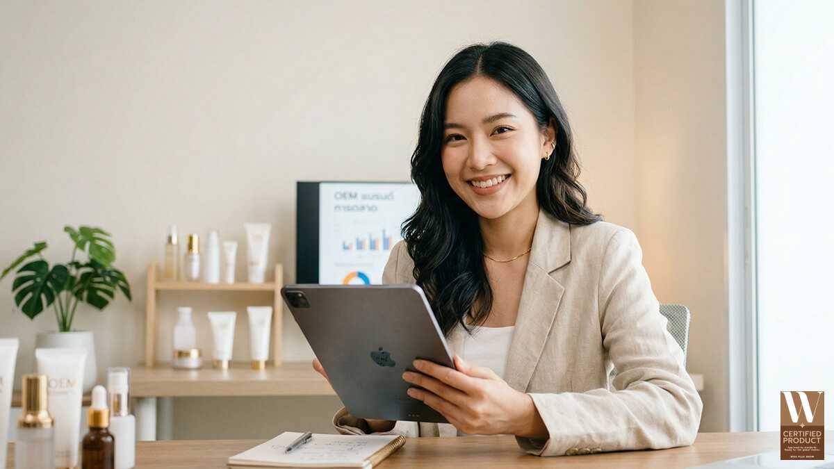 กลยุทธ์การตลาดออนไลน์ช่วยให้แบรนด์เครื่องสำอาง OEM