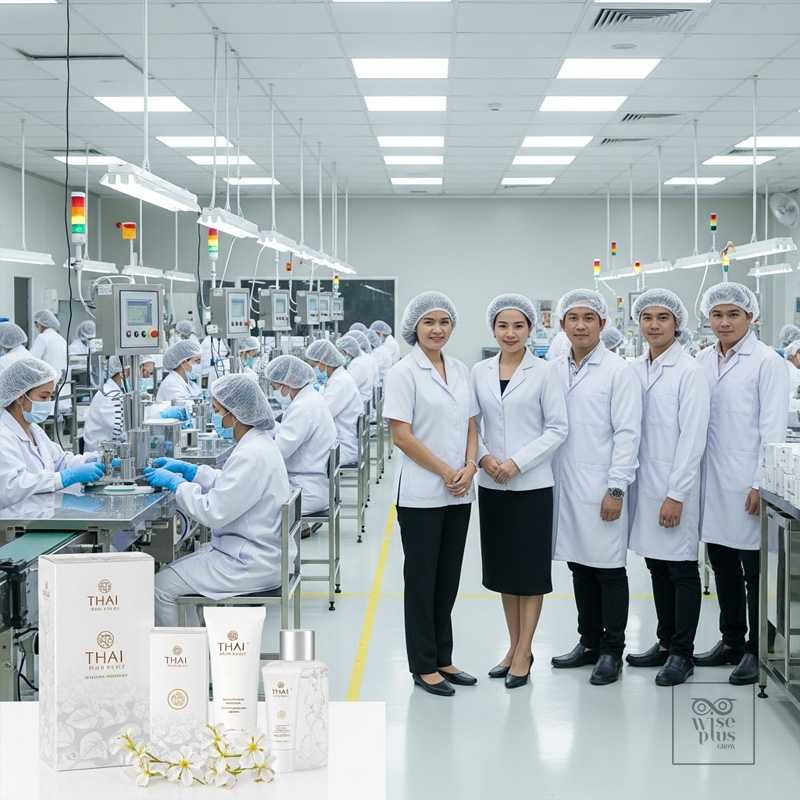 โรงงานผลิตครีมครบวงจรไวส์พลัสโกร