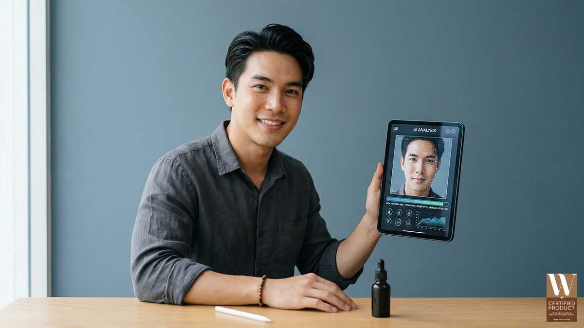 AI วิเคราะห์ผิวผู้ชายได้แม่นยำ