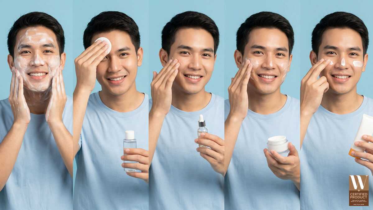 5 ขั้นตอนดูแลผิวผู้ชายด้วย AI Skincare