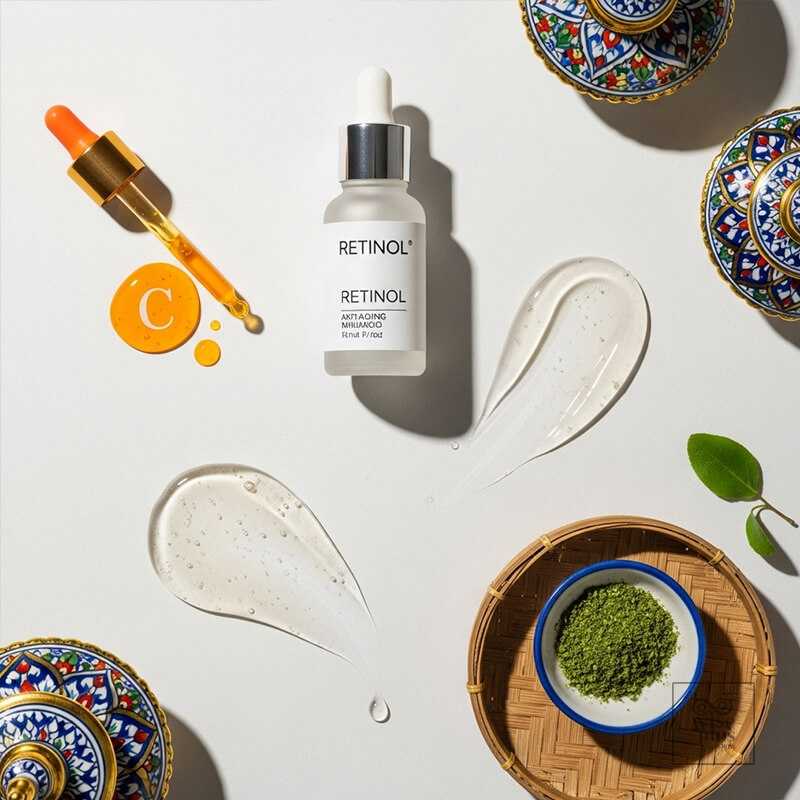 ส่วนผสมสำคัญของเซรั่มลดเลือนริ้วรอยสำหรับผู้ชาย