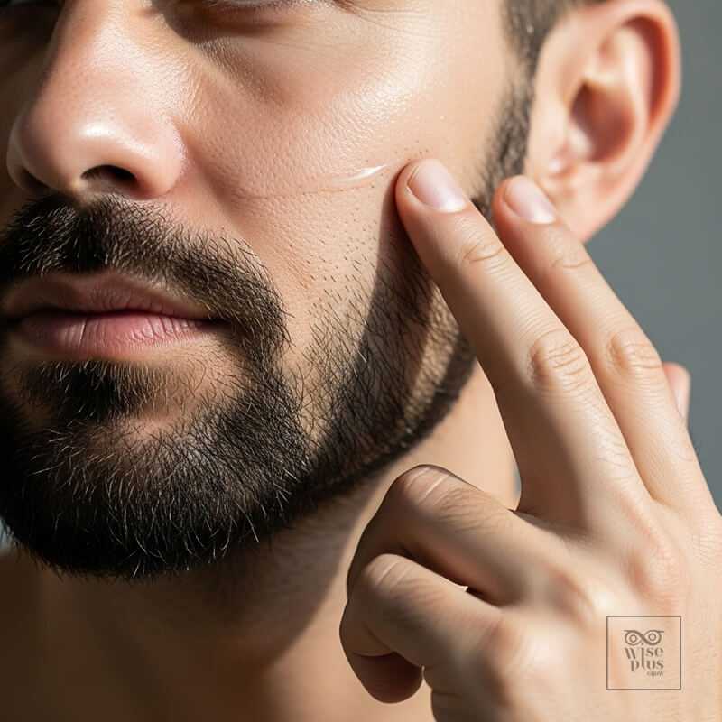 เซรั่มบำรุงผิวใต้เคราสำหรับผู้ชายไทย