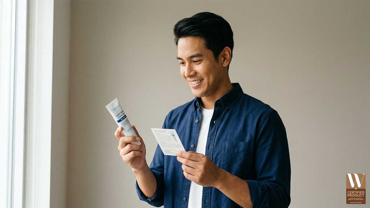 วิธีเลือกครีมลดจุดด่างดำผู้ชาย