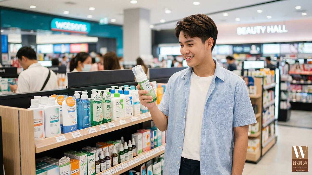 เลือกผลิตภัณฑ์ลดสิวให้เหมาะกับประเภทผิว