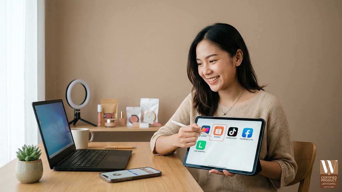 เลือกช่องทางขายให้เหมาะกับแบรนด์