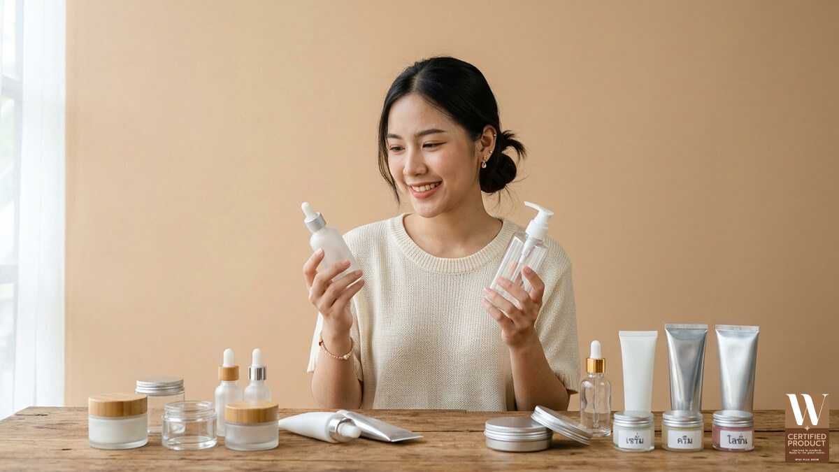 การเลือกวัสดุบรรจุภัณฑ์ให้เหมาะกับประเภทเครื่องสำอางแต่ละสูตร