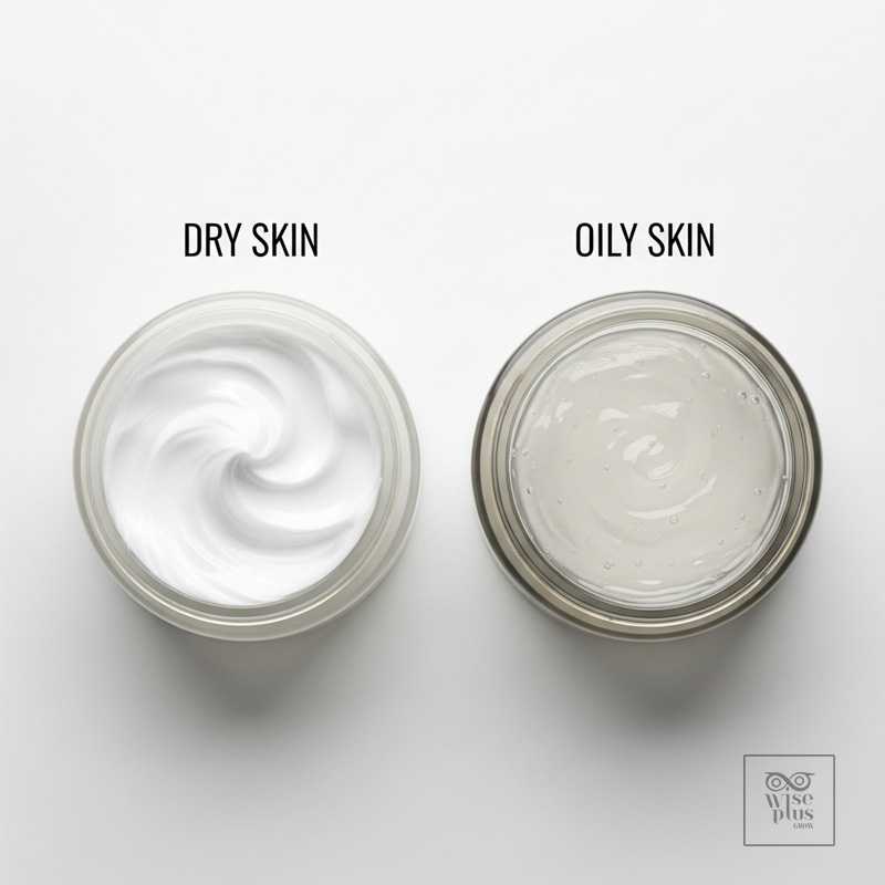 เปรียบเทียบสกินแคร์ผิวแห้งและผิวมันผู้ชาย