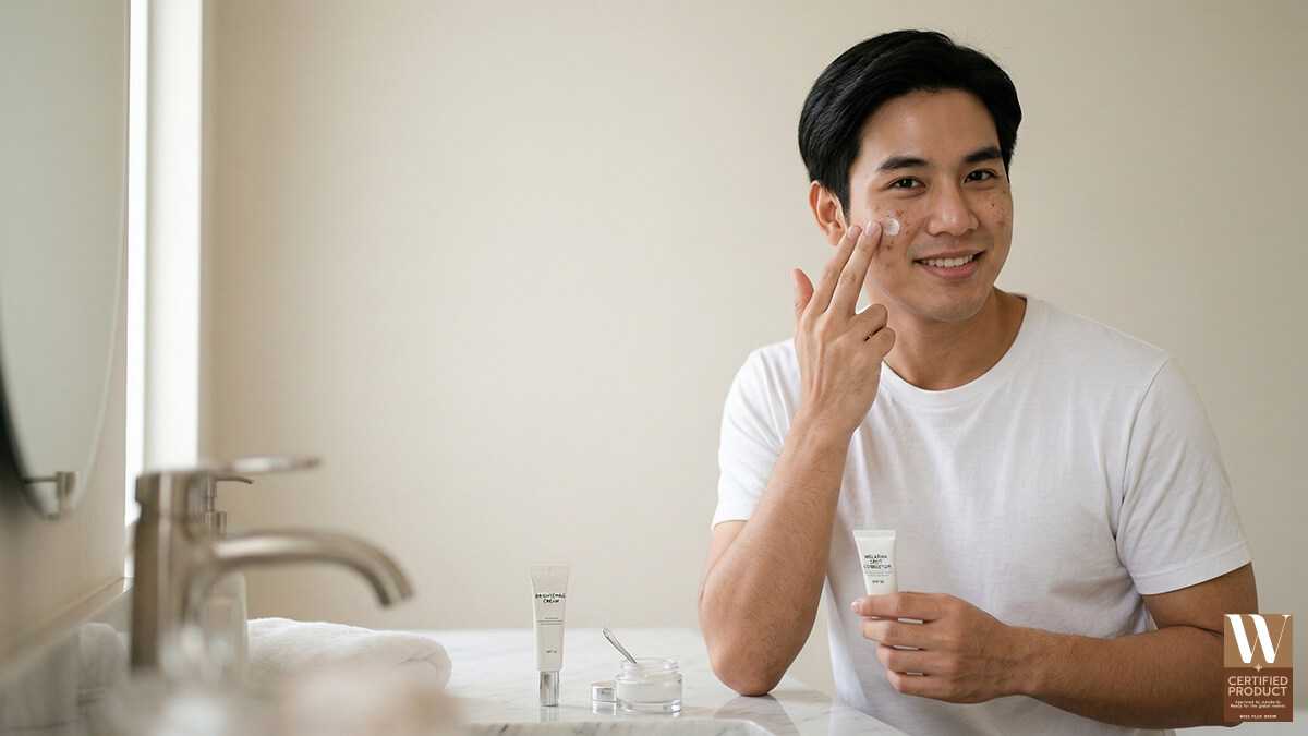 ใช้ครีมลดจุดด่างดำและฝ้าอย่างถูกวิธี