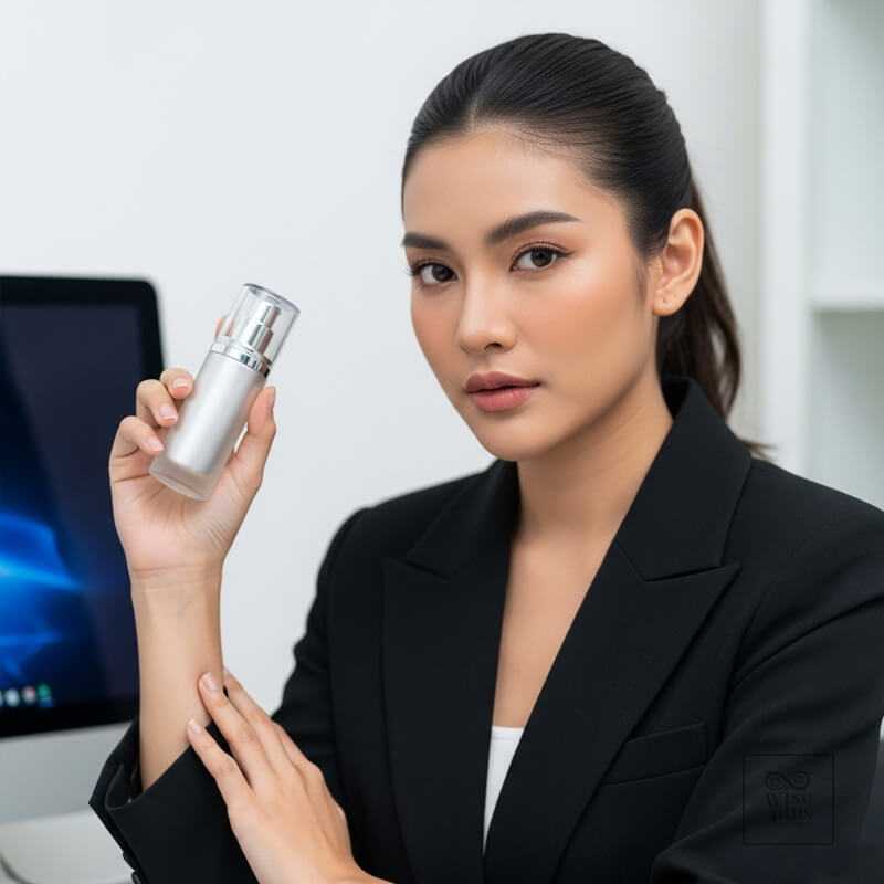 สกินแคร์สำหรับป้องกันผิวจากแสงหน้าจอคอมพิวเตอร์