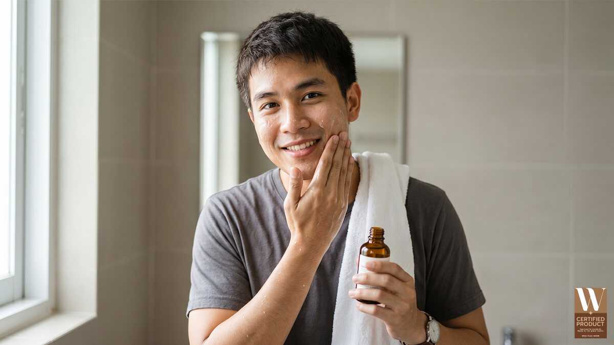 วิธีทำ Double Cleansing สำหรับผู้ชาย