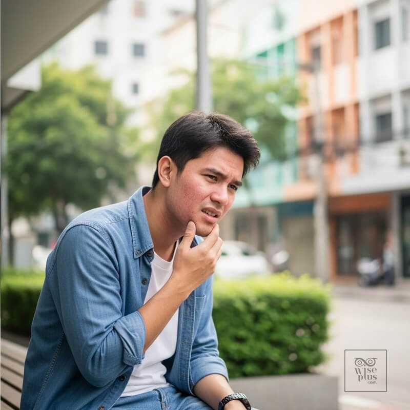 ผิวผู้ชายระคายเคืองหลังการโกนหนวด