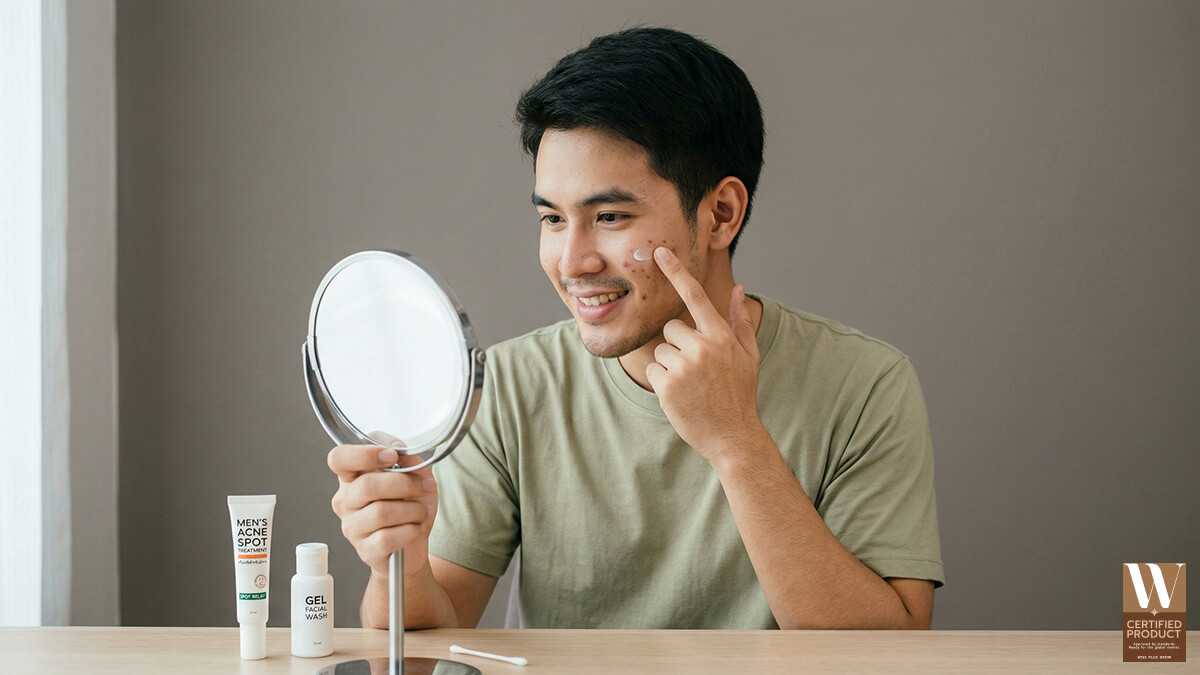 เทคนิคลดสิวเฉพาะผู้ชาย