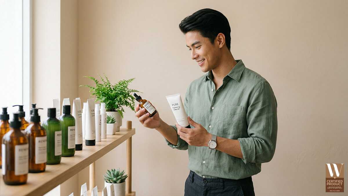 เลือกแบรนด์ Clean Beauty สำหรับผู้ชายอย่างชาญฉลาด