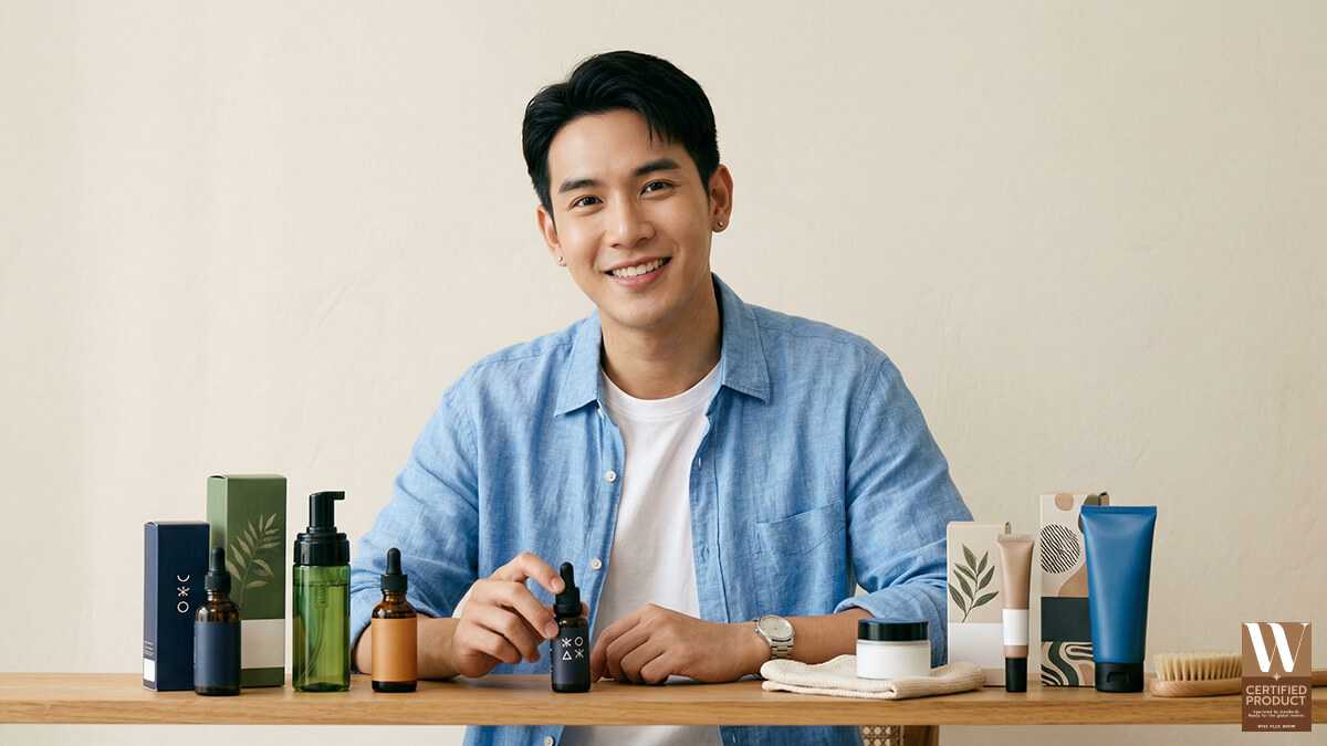 การสร้างแบรนด์สกินแคร์ผู้ชายแบบมืออาชีพ