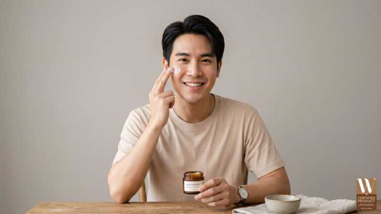 มอยส์เจอไรเซอร์เนื้อบางเบาสำหรับผู้ชาย