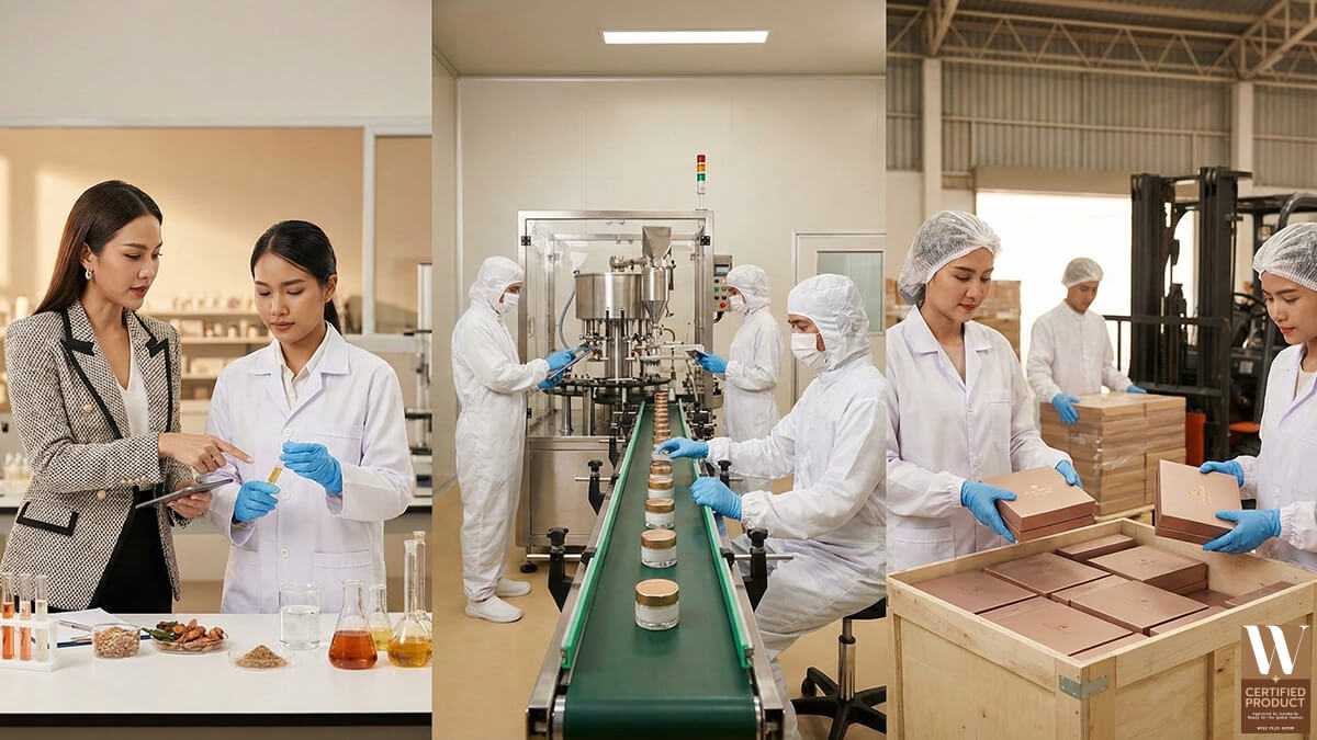 ภาพรวมการทำงานของ OEM เครื่องสำอางตั้งแต่การวางแนวคิด พัฒนาสูตร ผลิต ไปจนถึงการวางตลาด