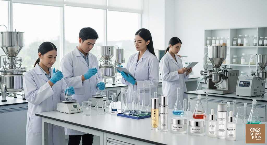 โรงงาน OEM มาตรฐาน GMP พร้อมทีม R&D พัฒนาสูตรสกินแคร์ครบวงจร