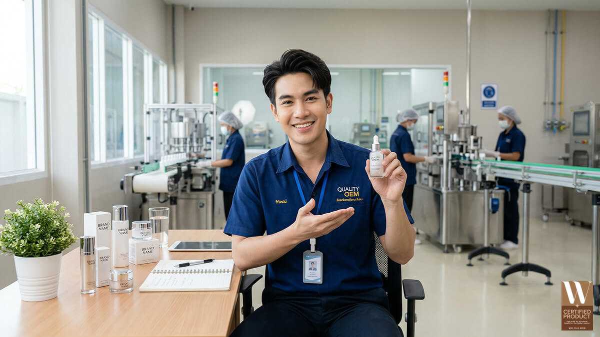 ข้อดีเลือก OEM โรงงานได้มาตรฐาน ปลอดภัย น่าเชื่อถือ