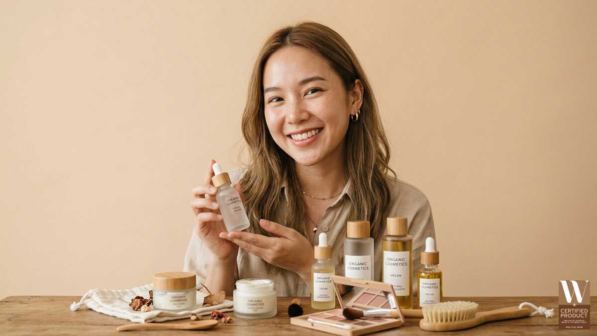 เครื่องสำอางออร์แกนิคและวีแกน
