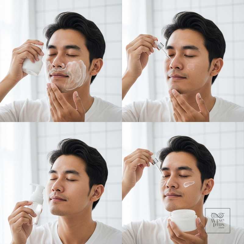 วิธีดูแลผิวลดรอยสิวสำหรับผู้ชาย